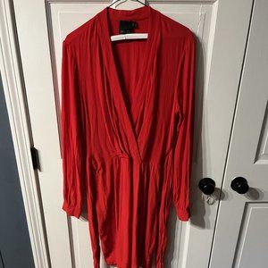 Tall Women's Red Dress - Perfect for the Holidays